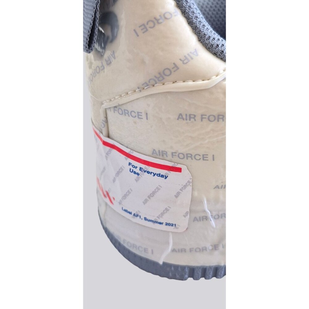 Nike Air Force 1 Experimental “Postal Ghost” USPS White Sneakers – US Size 7.5 - Picture 7 of 16